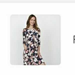 Woman beautiful light summer dress